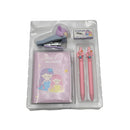 Mermaid Stapler Stationery Display Box Set Plastic Multicolo