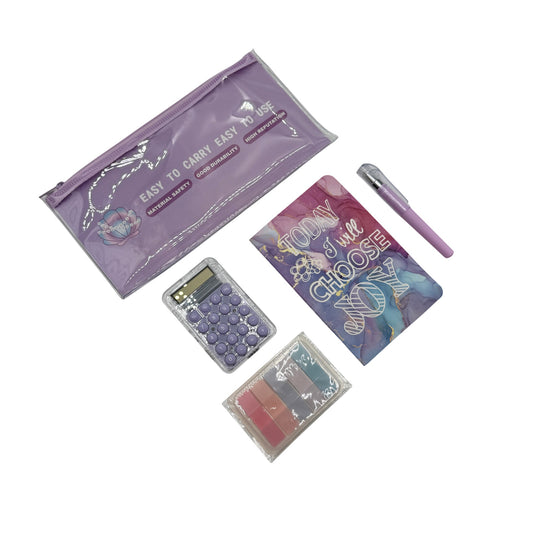 Calculator Stationery Set 12 pcs