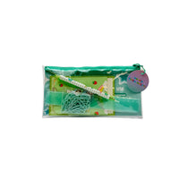 Circular Pin Special Shaped Stationery Set Plastic Multicolo