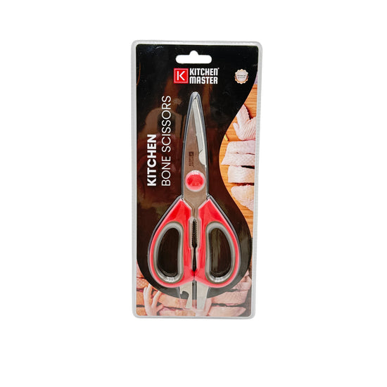 Kitchen Master Kitchen Bone Scissors Red