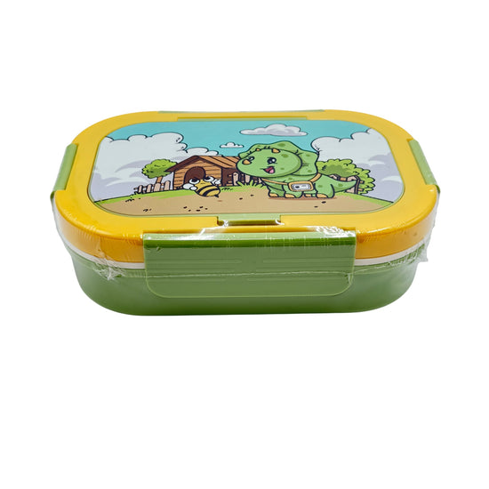 Pearl Kids Plastic Lunch Box Reg Dino