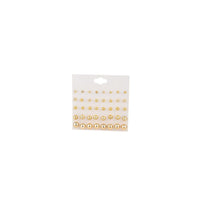 Jewellery 100% Zinc Alloy Silver 40 Pcs Female 2 To 8