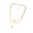 Jewellery Necklace 100% Zinc Alloy Gold Female 2 To 8 Years