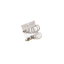 Women's Danglers Metal Freesize Diamond Pearl Loops 24 Pcs M