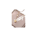 Women's Necklace Stainless Steel Pearl Heart Single Gold 2 T