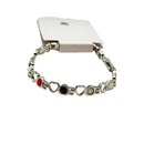 Women's Bracelets Heart Single Silver 2 To 8