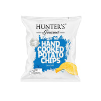 Hunters Gourmet Hand Cooked Chips Sea Salt 40 gm