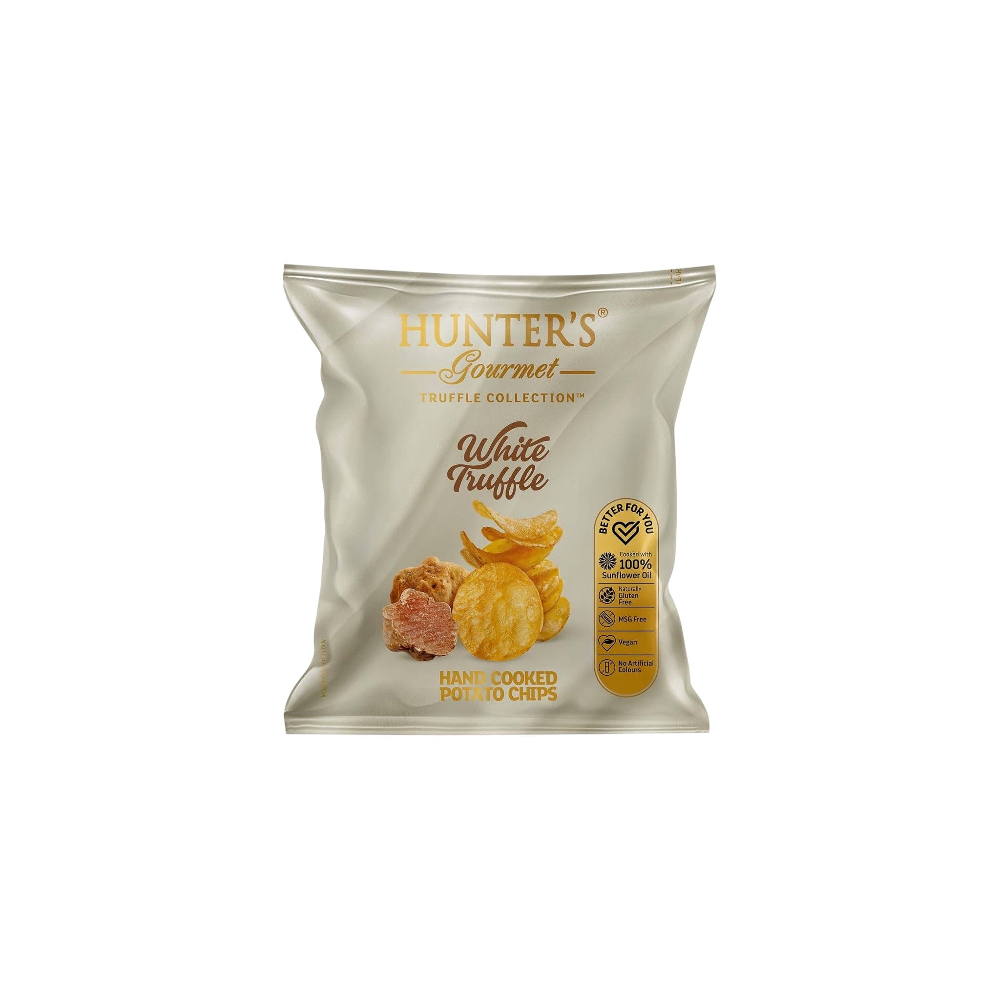 Hunters Gourmet Chips White Truffle 40 gm