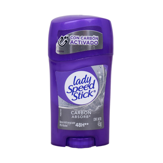 Lady Speed Stick Carbon Absorb 45 gm 12 pcs