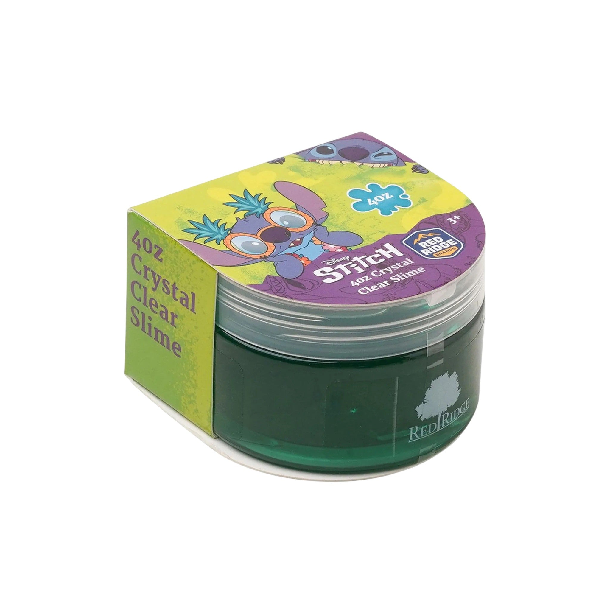 Disney Stitch Slime Plastic Green 7.1x7x4.8 CM 3+