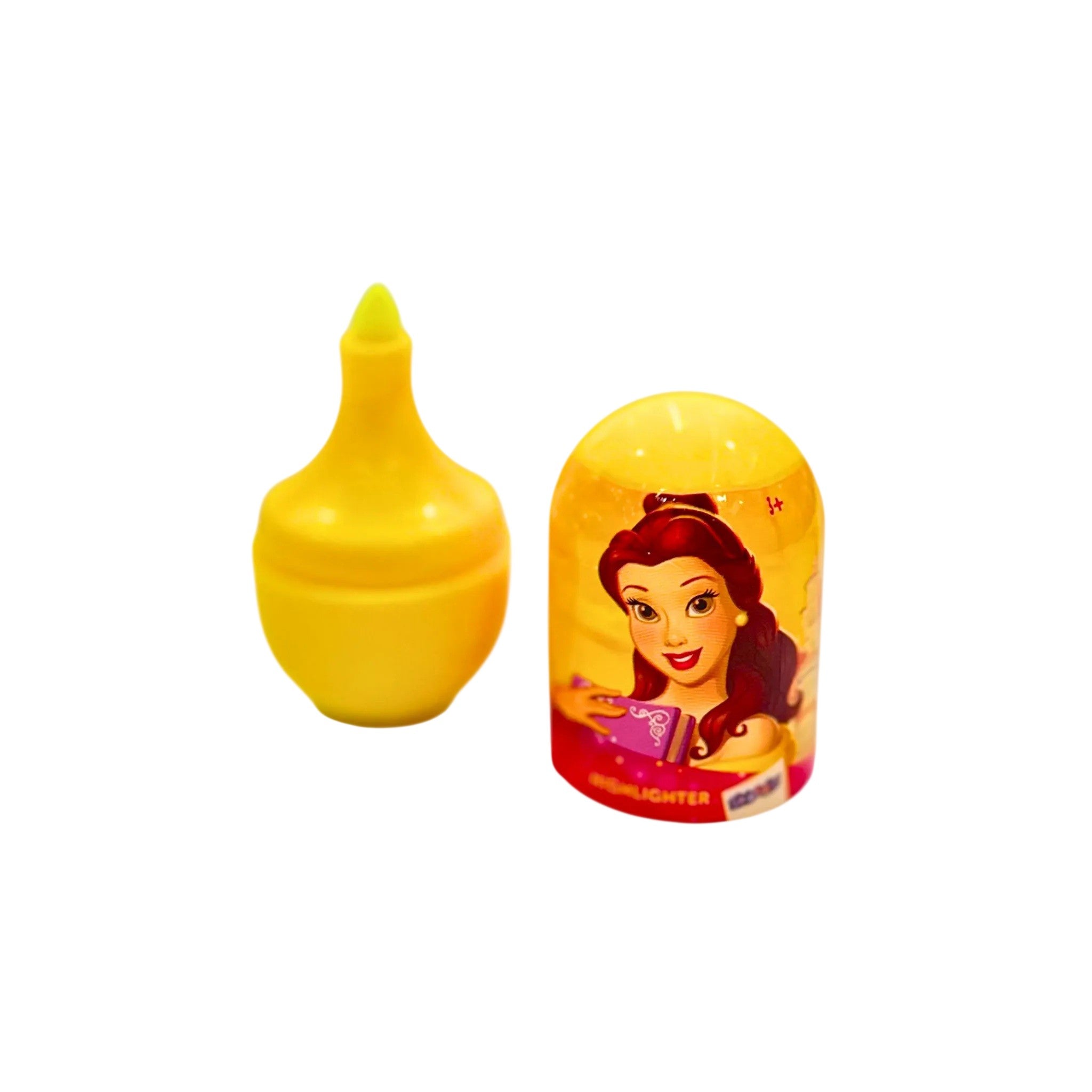 Disney Princess Highlighter Plastic Yellow 7.6x3.9 CM 3+