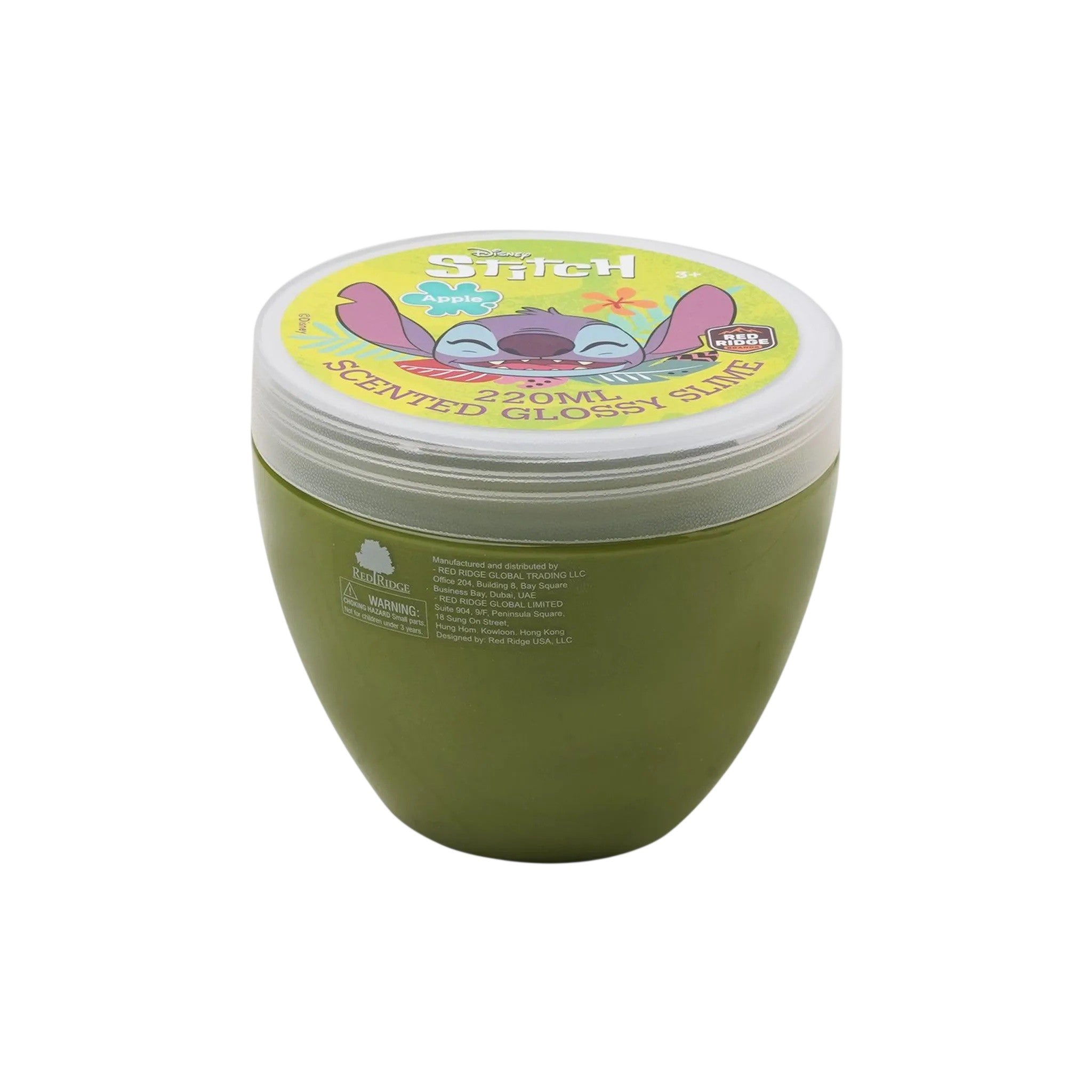 Disney Stitch Slime Plastic Green 9.1x8.8x8.1 CM 3+