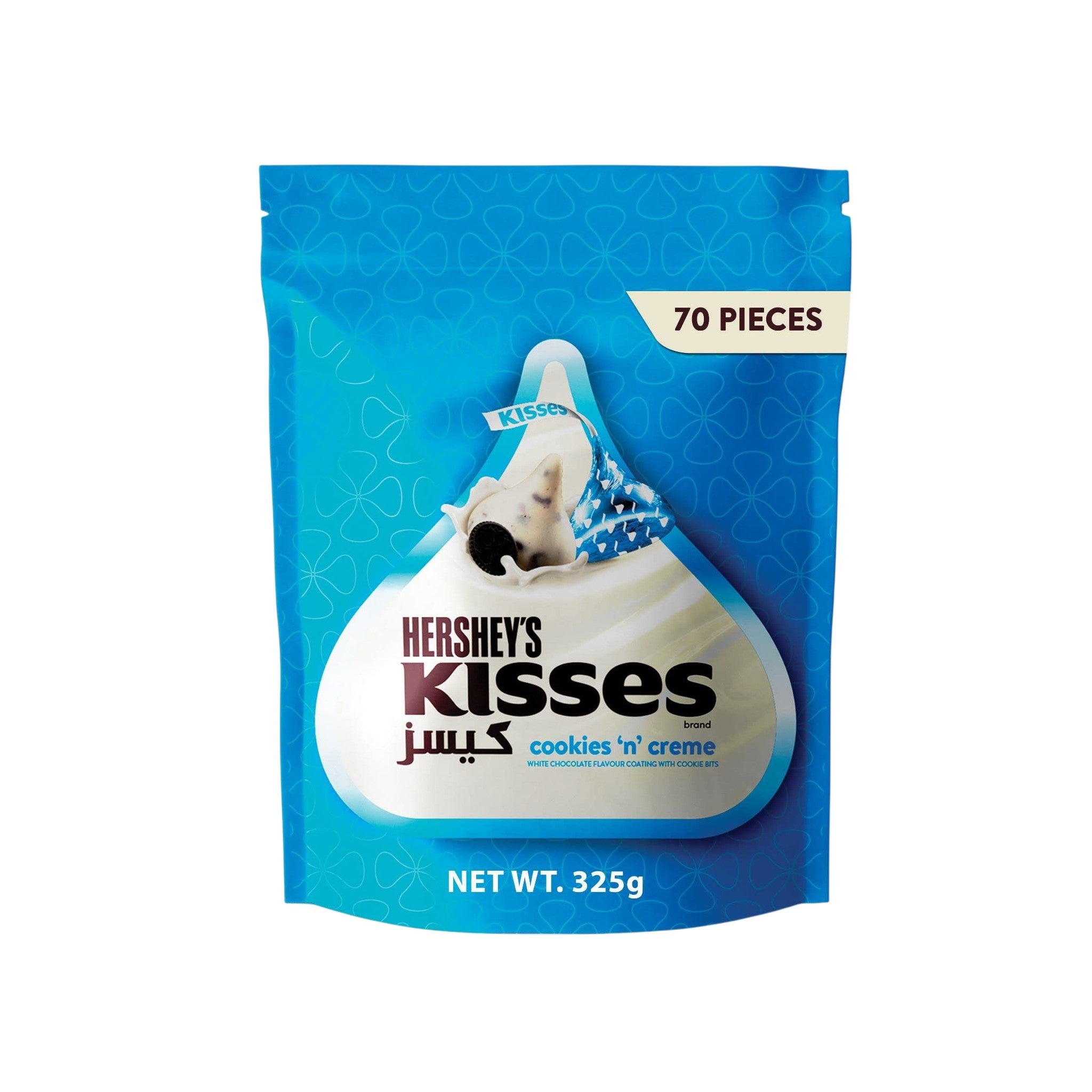 Hersheys Kisses Cookies and Creme 325 gm