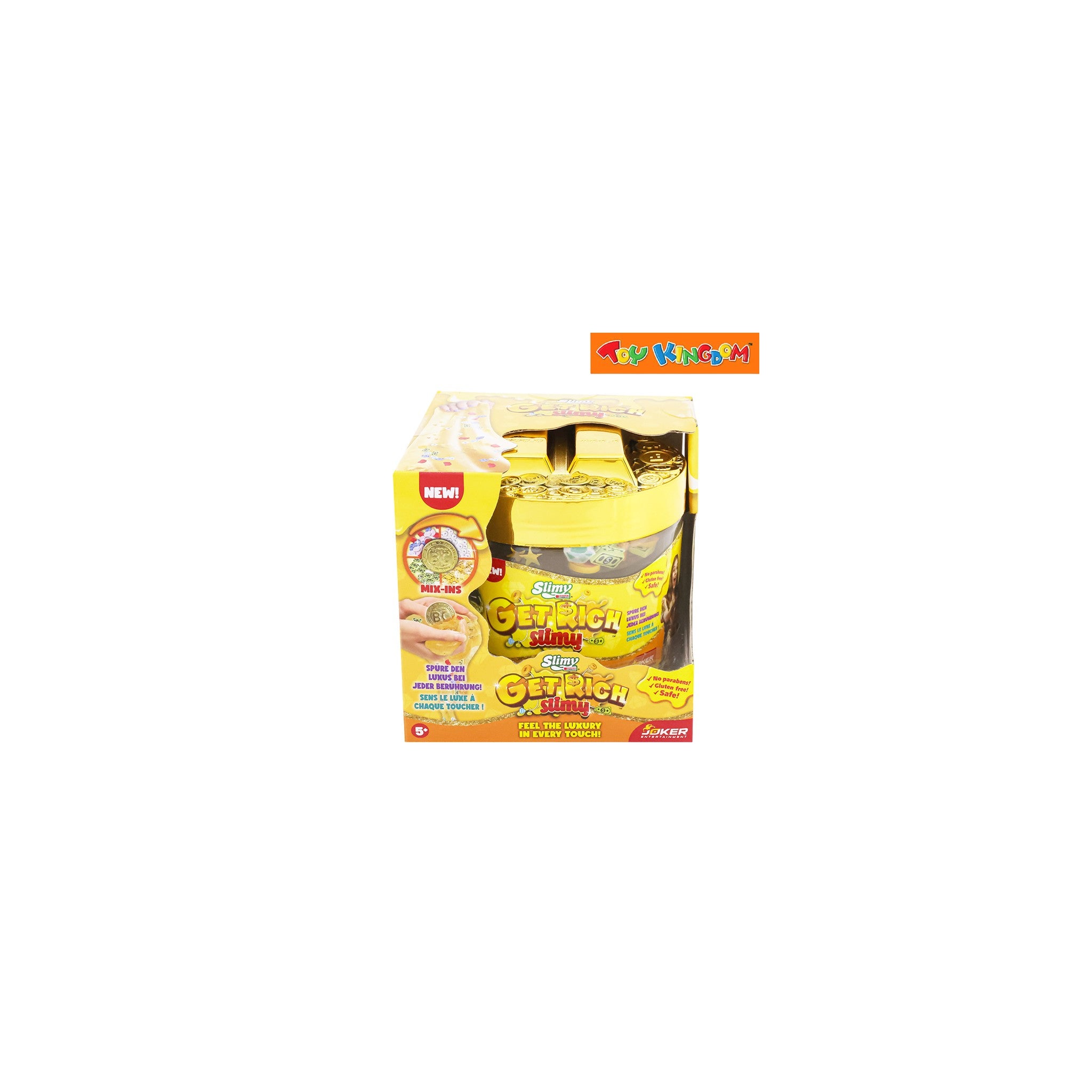 Get Rich Gold & Silver Slime Toy