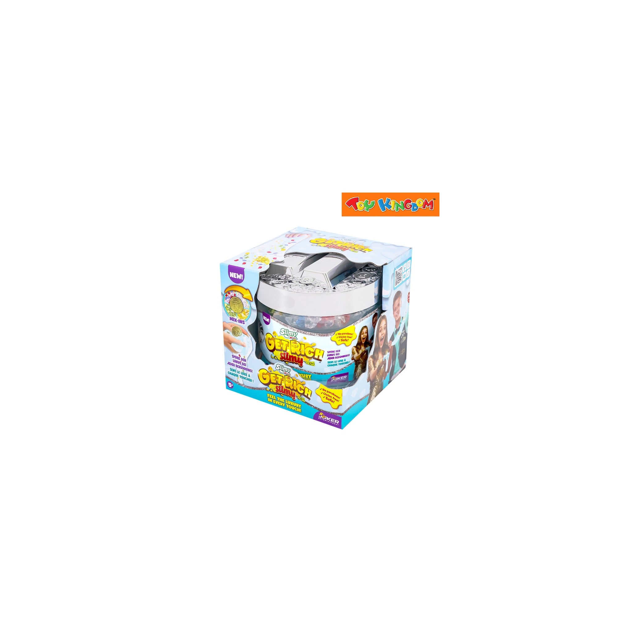 Get Rich Gold & Silver Slime Toy