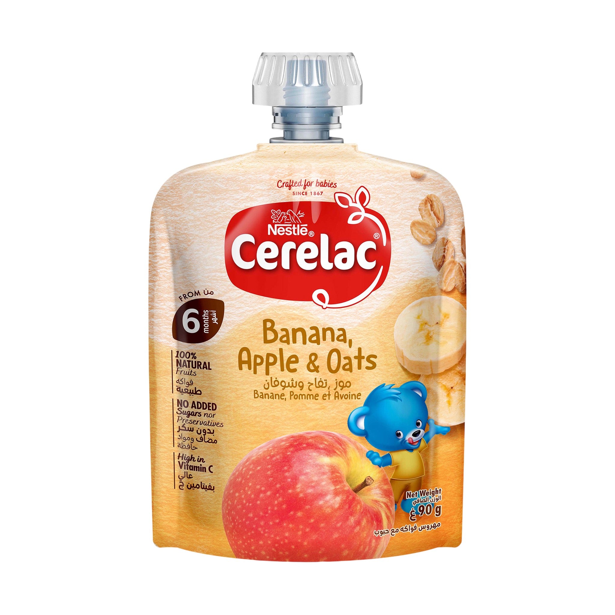 Cerelac 5 Fruits Baby Meal Pouch 90 gm