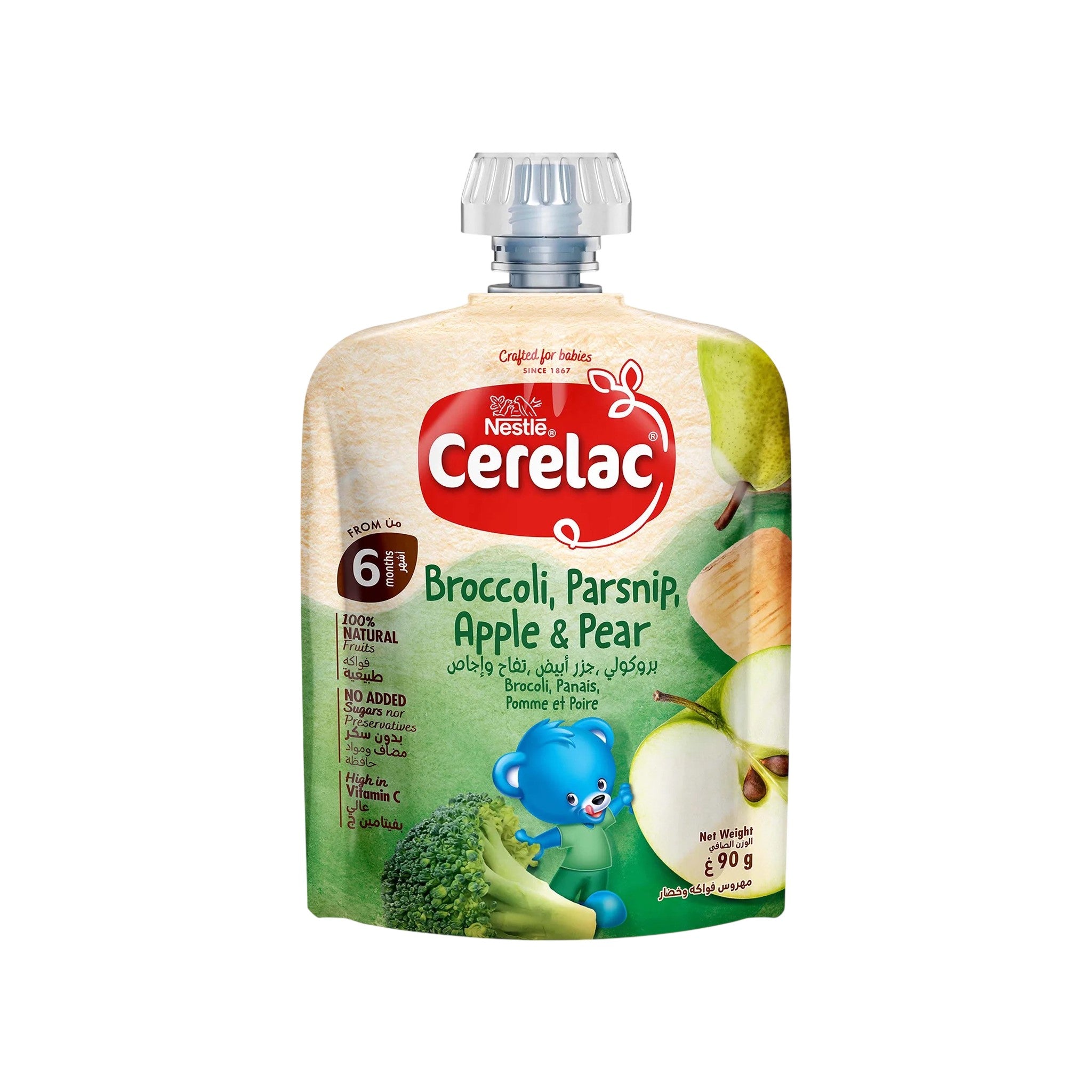 Cerelac Apple Pear Broccoli Parsnip Baby Meal 90 gm