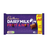 Cadbury Dairy Milk Fruit Nut Chocolate 5x32GM