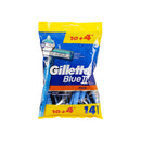 Gillette Blue II Plus Shaving Tools 14 pcs