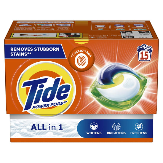 Tide All-in-1 Pods Laundry Detergent Capsules 15 pcs