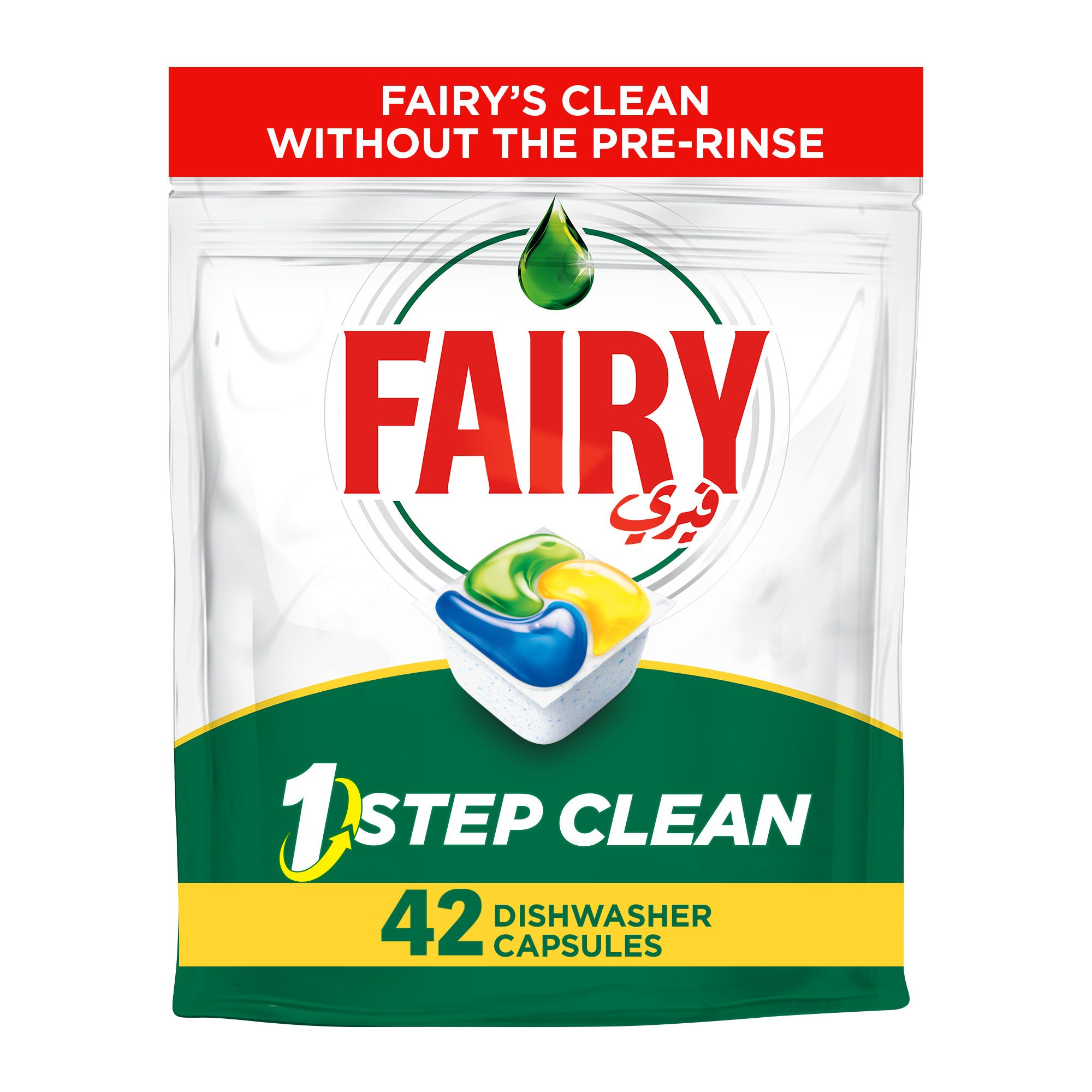 FAI Caps 1Step Clean 42CT     1x4-SU