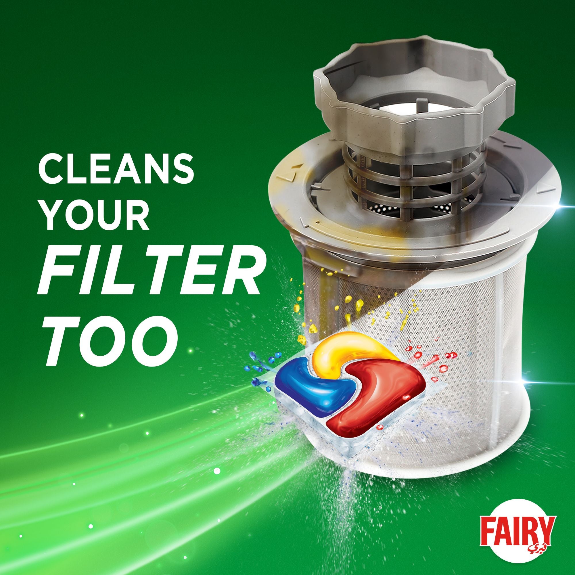 FAI Caps 1Step Clean Pls 20CT 1x5-SU
