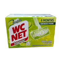 WC NET Lime Fresh Toilet Rim Blocks 4pcs 152 gm