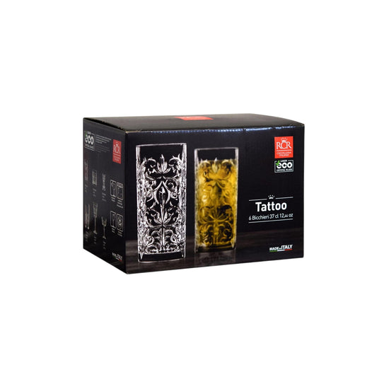 Rcr Tattoo Hb Tumbler 37 cl Set of 6