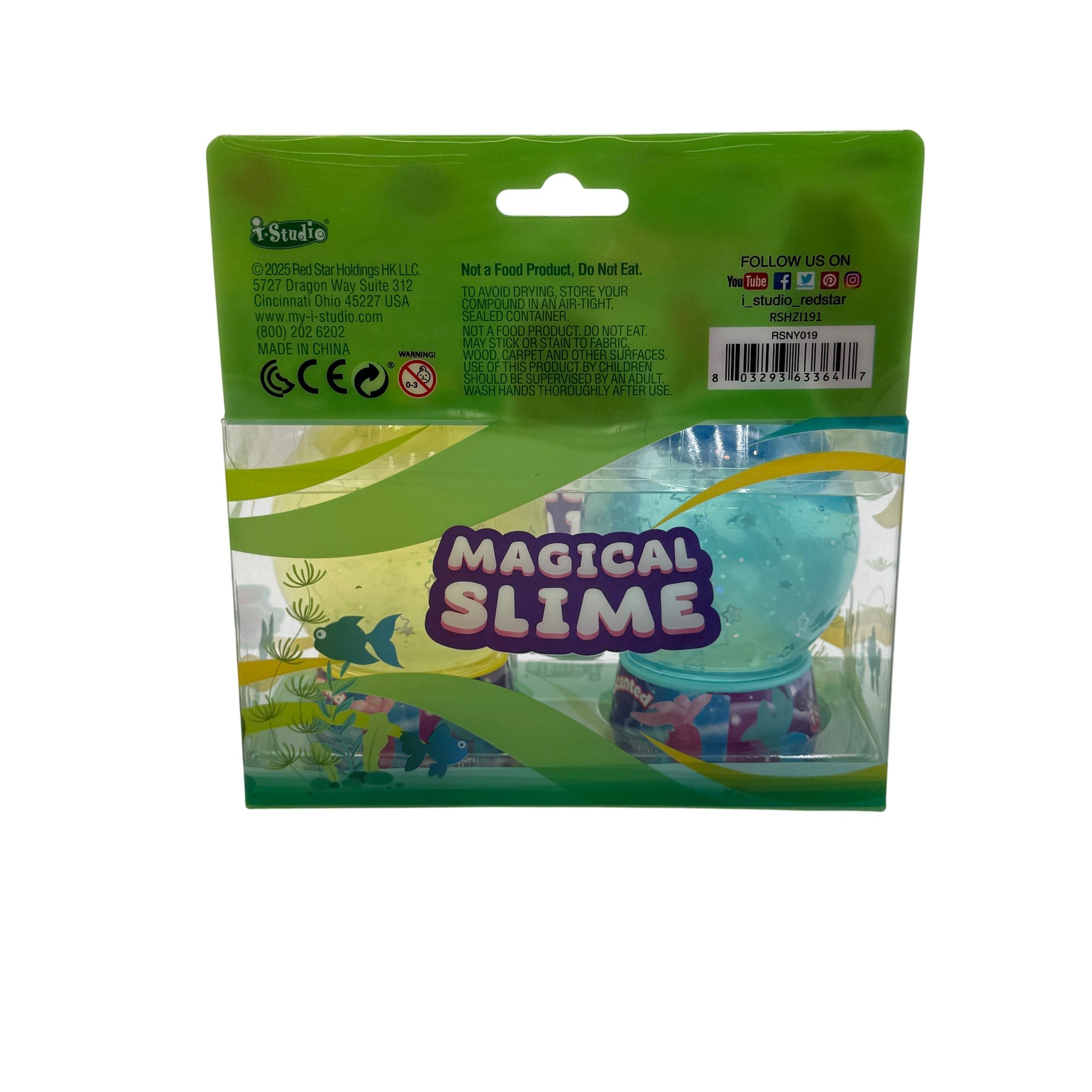 Redstar DIY Slime Kit Multicolor Plastic 3+