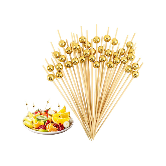 Basic Set of 50 Bamboo Skewers L12 cm