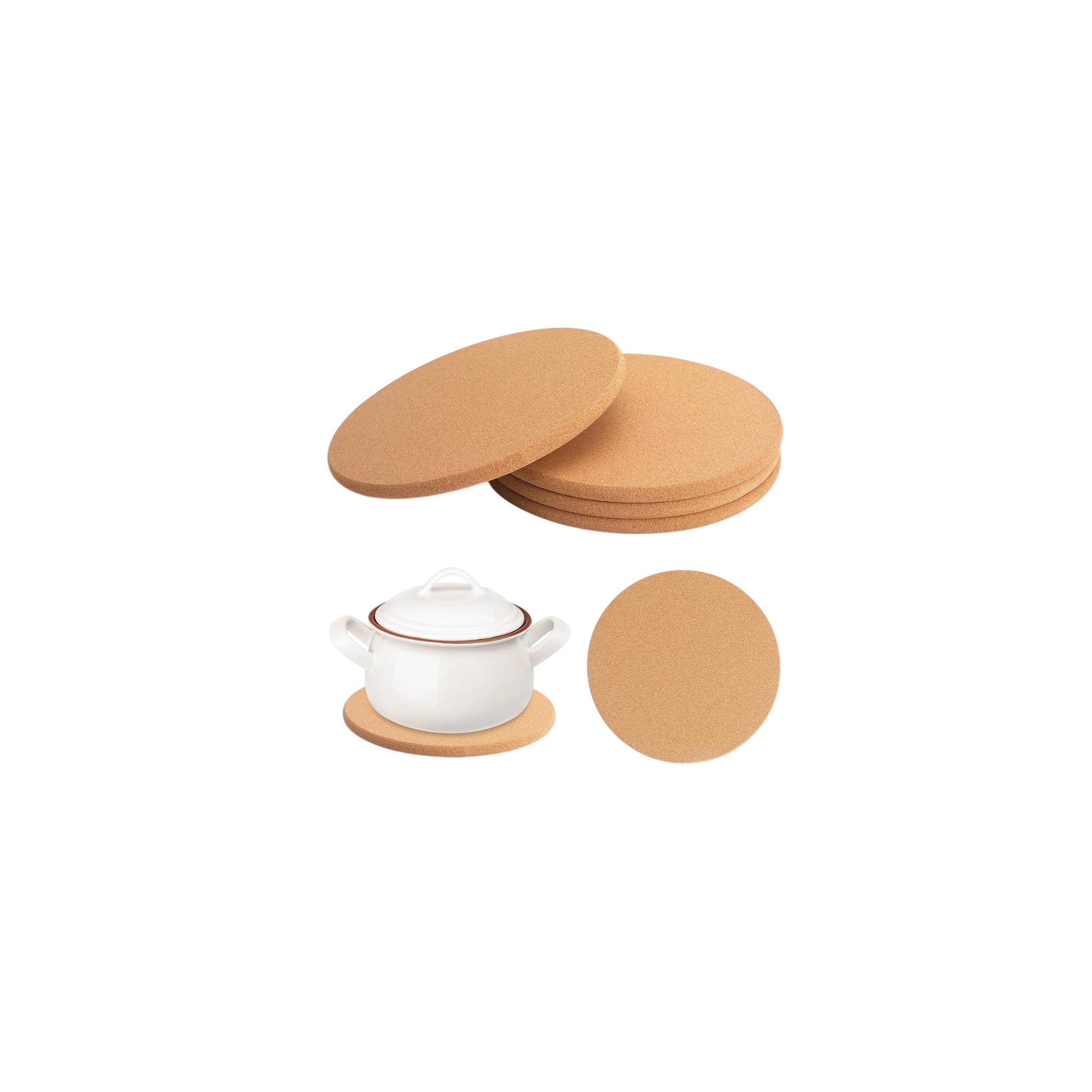 CN Cork Kitchen Accessories Natural 3 Pcs