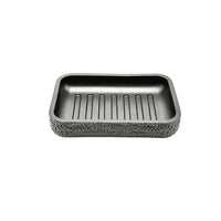 Soap Dish 100% Clear Polyresin Black 2.7x13.5x10 CM