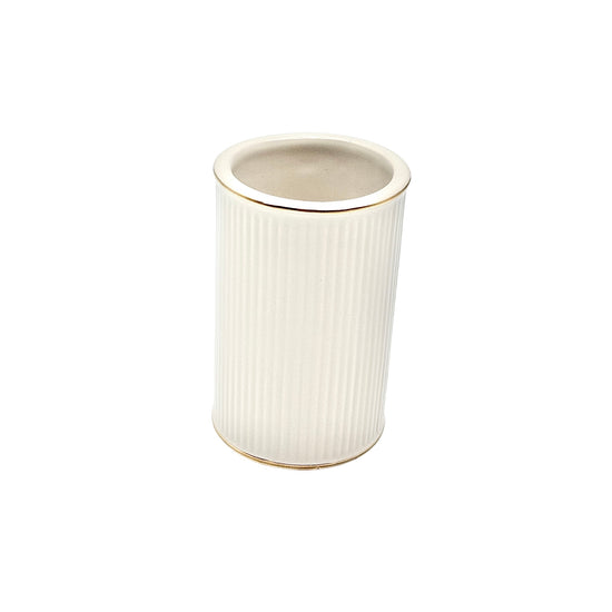Riviera Ivory Tumbler 7 x 7 x 11 cm