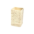 Tumbler Resin Beige 100% Polyresin 10x7.5x7.5 CM