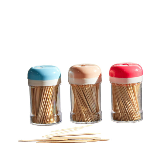 Basic Bamboo 200Pc x 3 Picks Toothpick