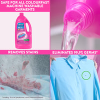 Vanish Liquid Fabric Stain Remover 1.8L for colour clothes