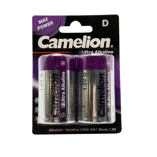 Camelion Altra Alkaline D2 Battery 12 pcs