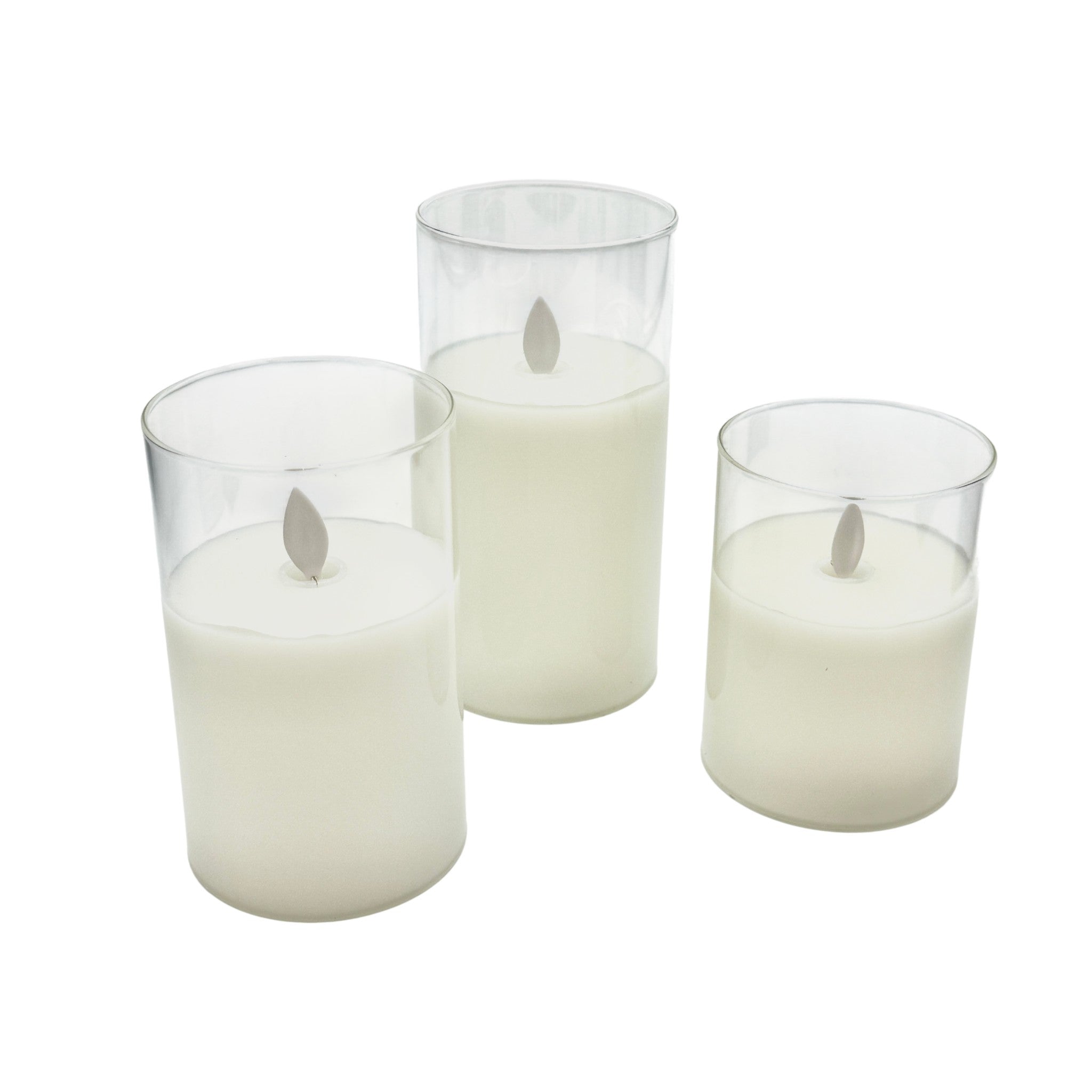 PureGlow LED Candle Light 12x7.5 CM White