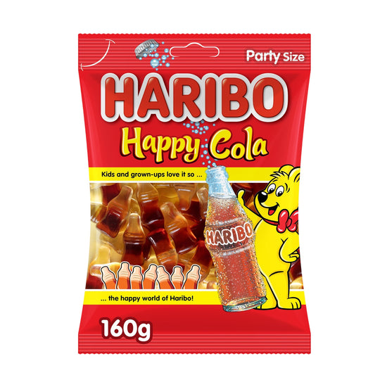 Haribo Happy Cola Gummies Bag 160 gm