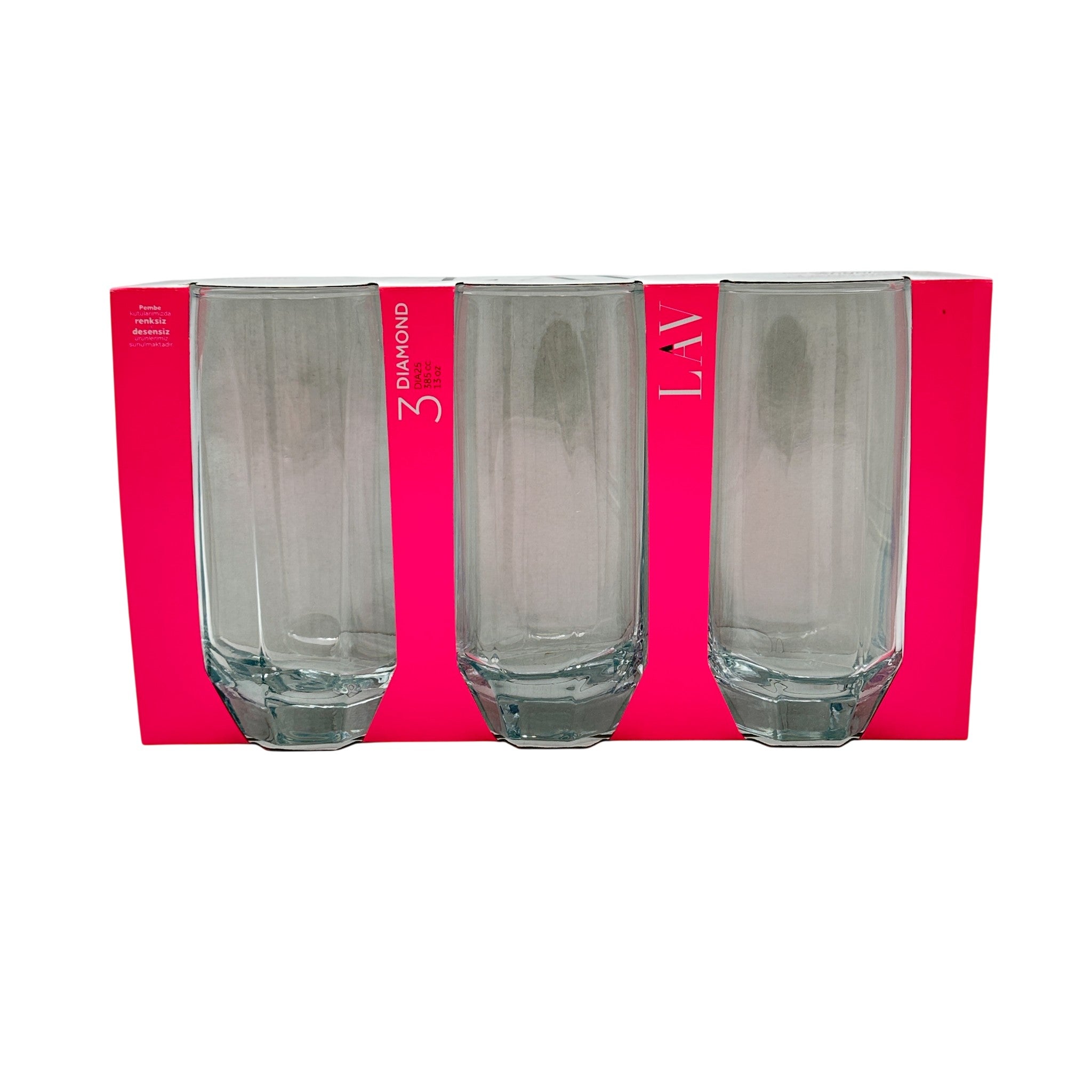 LAV Diamond Soft Drink 385Ml 3Pcs Set