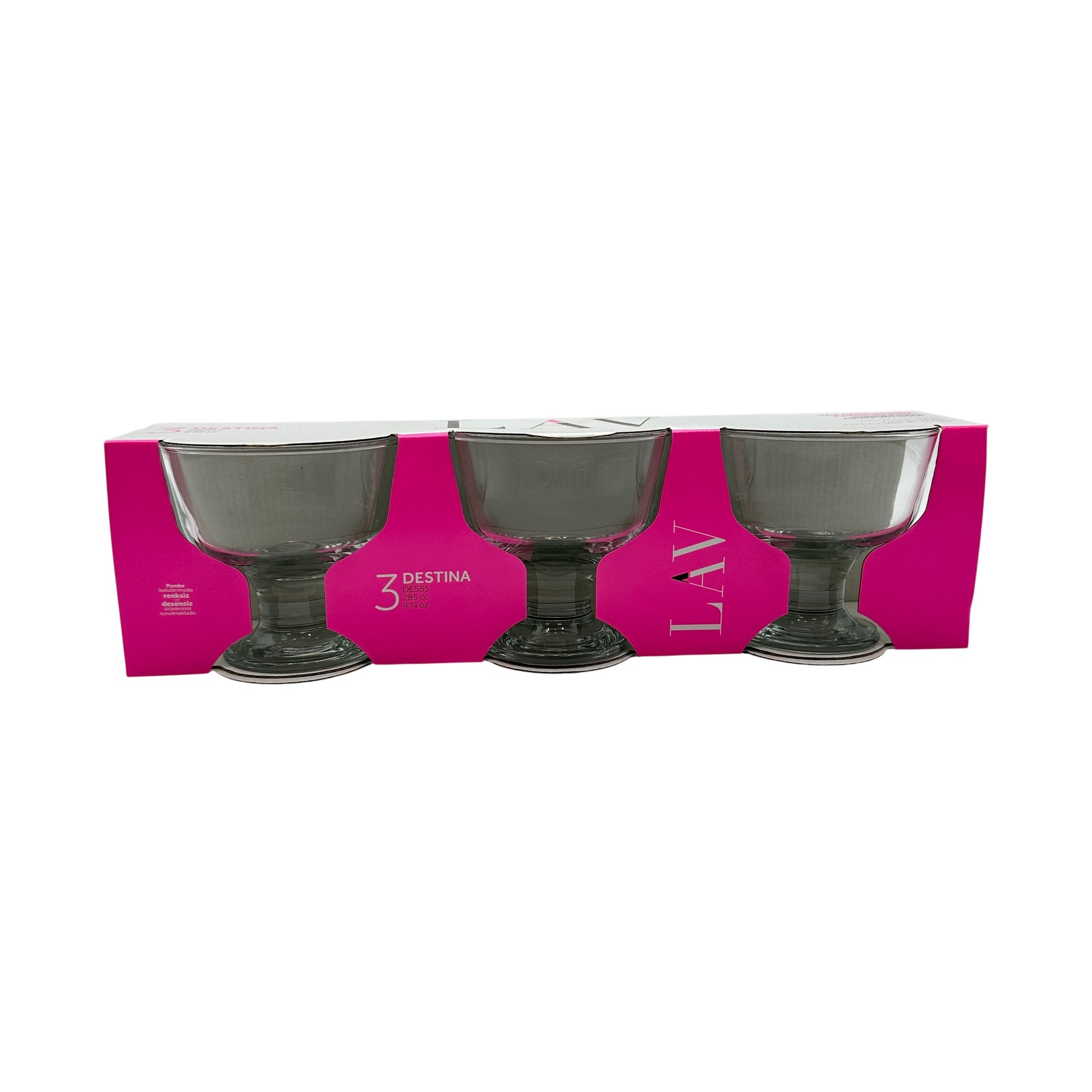 LAV Destina Ice Cream 285Ml 3Pcs Set