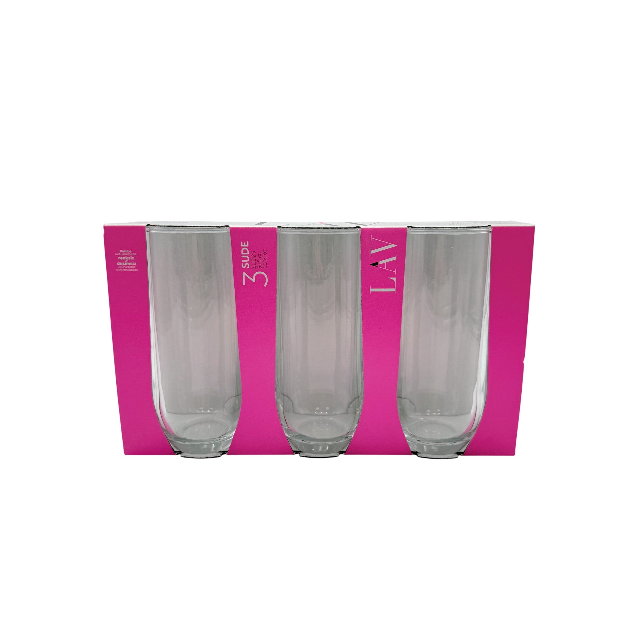 LAV Sude Long Drink 315Ml 3Pcs Set