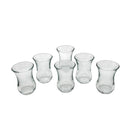 PASABAHCE Asiyan Tea Glass 86Ml 6Pcs Set