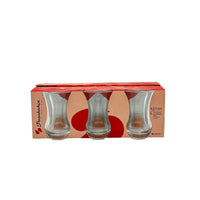 PASABAHCE Asiyan Tea Glass 86Ml 6Pcs Set