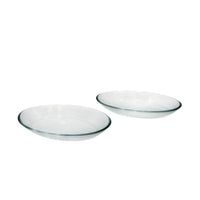 PASABAHCE Invitation Oval Plate 150Mm 2Pcs Set