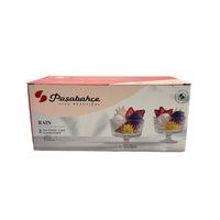 PASABAHCE Rain Ice Cream Cups 240Ml 2Pcs