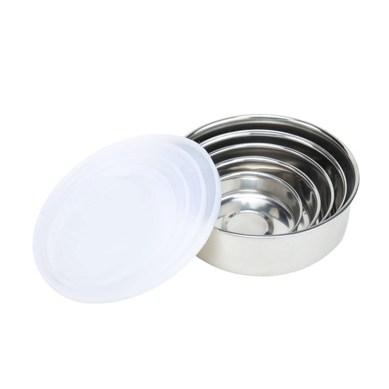 Everyday Ss Set of 5 Contianers with Plastic Lid