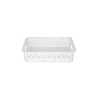 Eton Plastic Storage Basket Cream 36x26x8.5 CM 1 Pcs