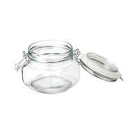 Everyday Clip On Glass Canister Clear 500 ML