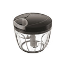 Ken Manual Pull Chopper Ps+Pp Grey 650 ML 1 Pcs